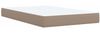 vidaXL Boxspringbett Matratze Cappuccino-Braun 120x200cm Kunstleder 3285208 Bild 5