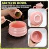 AKKEE Teeservice Matcha-Set 4 Stück mit Teeschale, Matchabesen und Besenhalter Bild 4