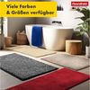 Floordirekt Badematte Nasa Badvorleger Badezimmer Teppich, sehr weich, Höhe 14 mm, rutschhemmend beschichtet, fußbodenheizungsgeeignet, Polyester, Rechteckig, verstärkt, ausfranssicher, verschiedene Farben Bild 4