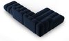 Micadoni Modulares Ecksofa offen Lupine 5-Sitzer Links Samtstoff Salvador Königsblau Bild 4