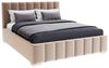 thematys Polsterbett 90x200–180x200 cm – Samt Velours, Bett mit Bettkasten & Lattenrost (Optional mit 28 cm H3/H4 Taschenfederkern oder 23 cm Taschenfederkern-Matratze H2, hydraulisches Stauraumbett) Bild 4