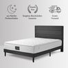 Bett 160x200 cm Federkernmatratze mit 7-Zonen-Kaltschaum – H3, 25 cm Komfort Bild 5