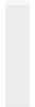 vidaXL Bücherregal 100 x 33 x 135 cm Holzwerkstoff, Weiß Bild 5