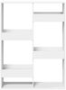 vidaXL Bücherregal 100 x 33 x 135 cm Holzwerkstoff, Weiß Bild 4