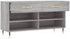 vidaXL Schuhbank Grau Sonoma 102x35x55 cm Holzwerkstoff 829722 Bild 5