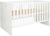 Babymöbel-Sparset »Lavea« 2-teilig, Wickelkommode, Babybett, White Oak, Arthur Berndt Bild 4