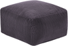 Pouf MUKKI Dunkelgrau Baumwolle 50 cm 50 cm Bild 4