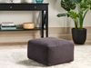 Pouf MUKKI Dunkelgrau Baumwolle 50 cm 50 cm Bild 3