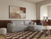 Selsey 'Ovo' Ecksofa in L-Form mit Schlaffunktion, hellgrau, rechtsseitig, 93 x 260 x 165 cm Bild 3