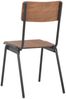 vidaXL Esszimmerstühle 4 Stk. Braun Massives Sperrholz und Stahl 280085 Bild 5