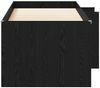 vidaXL Hochbett für Kinder 2 pcs Schwarze Eiche 98,5 x 200 cm 3422564 Bild 5