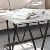 vidaXL Couchtisch Grau 100 x 50 x 40 cm Sperrholz und Metall 869711 Bild 4