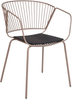 Esszimmerstuhl 2er Set RIGBY Metall Beige Bild 4