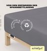 Schlafgut Spannbettlaken EASY Jersey Elasthan Boxspring, Jersey, Gummizug: rundum, (1 Stück), MADE IN GREEN by OEKO-TEX® Bild 4