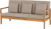 Lounge Set mit Tisch PATAJA Zertifiziertes Akazienholz Heller Holzfarbton Bild 5