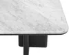 Vente-unique - ZANESKA Couchtisch Marmor SchwarzWeiß - B 60 cm x H 40 cm x L 100 cm Bild 4