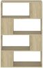 vidaXL Bücherregal Raumteiler Sonoma-Eiche 80x24x124,5cm Holzwerkstoff 809137 Bild 5