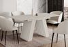 Home Collective Esstisch ausziehbar Tisch Küchentisch Esszimmertisch Ausziehtisch (Esszimmer Küche Wohnzimmer Esstisch erweiterbar), modernes Design mit A-Linien-Gestell, 120-160 x 80 cm Kaschmir Bild 1