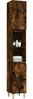 vidaXL Badschrank Räuchereiche 30x30x190 cm Holzwerkstoff 819793 Bild 4