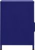 Nachttische 2 Stk. Marineblau 35 x 35 x 51 cm Stahl [3095215] Bild 4
