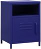 Nachttische 2 Stk. Marineblau 35 x 35 x 51 cm Stahl [3095215] Bild 2
