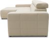 DOMO. collection Ecksofa Brandon, Couch in L-Form mit Kopfteilverstellung, Sofa, Polsterecke, Eckcouch, Polstergarnitur 285 x 175 x 80 cm (BxTxH), beige Bild 3