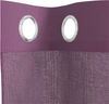 vidaXL Voile Vorhänge mit Ösen 2 Stk. Lila 140x225 cm 4102103 Bild 5