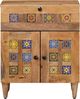 vidaXL Nachttisch Natur 50 x 33 x 60 cm Massivholz Mango 4018271 Bild 3