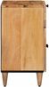 vidaXL Nachttisch Natur 50 x 33 x 60 cm Massivholz Mango 4018271 Bild 4