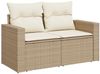 vidaXL Gartensofa-set 11 pcs Beige Poly-Rattan 3361586 Bild 4