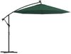 vidaXL Sonnenschirm Ampelschirm mit LED-Beleuchtung 300 cm Metallmast 42969 Bild 2