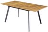B&D home Esstisch Ausziehtisch MARA, Metallgestell oder Holzgestell, ausziehbar 120-160cm, 4-6 Personen Bild 3