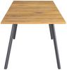 B&D home Esstisch Ausziehtisch MARA, Metallgestell oder Holzgestell, ausziehbar 120-160cm, 4-6 Personen Bild 4