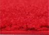 Vimoda Teppich Shaggy, Hochflor-Teppich Wohnzimmer in Rot, Rechteckig, Höhe: 30 mm, Langflor, Läufer, Einfarbig, Schlafzimmer, Kinderzimmer, klassisch Bild 4
