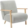 Vente-unique - JULOMO Sessel Stoff Grau - B 82 cm x H 81 cm x L 70 cm Bild 2