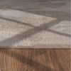 KADIMA DESIGN Teppich waschbar Einfarbig Wohnzimmer schmutzabweisend Teppich Kurzflor, Rund, Höhe: 14 mm, Florhöhe: 10 mm, Polyester, Rund, 80D, Beige Bild 3