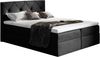 99rooms Arian Boxspringbett Kunstleder 140x200 cm Schwarz Bild 3