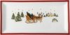 Hutschenreuther Platte eckig Happy Wintertime Red, Servierplatte, Porzellan, Mehrfarbig, 36 cm, 02488-727471-12936 Bild 2