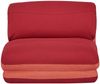 Schlafsessel HWC-E68, Schlafsofa Funktionssessel Klappsessel Relaxsessel, Stoff/Textil ~ orange/dunkelrot Bild 3
