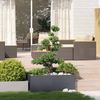 vidaXL Pflanzgefäß Anthrazit 100x100x40 cm Stahl 860817 Bild 3