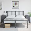 vidaXL Nachttische 2 Stk. Anthrazit 34,5x39x62 cm Stahl 841780 Bild 2