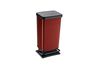Rotho 'Paso' Treteimer, Kunststoff, 40 Liter, Metallic Rot Bild 2