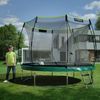 KINETIC SPORTS Trampolin Federlos-Design 'Bungee Safety Elite' - AirMAXX Sprungtuch-Technologie, Ultraleise, Outdoor Gartentrampolin für Kinder & Erwachsene, Ø 305 cm Bild 2