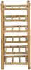 vidaXL Weinregal Natur 32,5 x 29,5 x 72 cm Bambus 42028071 Bild 3