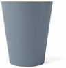 Umbra Abfalleimer – Zweifarbiger Holz Papierkorb für Büro, Badezimmer, Wohnzimmer und Mehr, Wood, Schieferblau, 7.5L Bild 4
