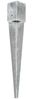 vidaXL Erdspieße 2 Stk. Silbern 10×10×76 cm Verzinkter Stahl 145419 Bild 2