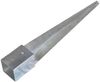 vidaXL Erdspieße 2 Stk. Silbern 10×10×76 cm Verzinkter Stahl 145419 Bild 4