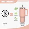 WATERSY 30oz Thermobecher Doppelwandiger Edelstahl Vakuum Auslaufsicher Bild 4