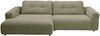 KAWOLA Sofa MIKA Ecksofa Cord olivgrün Longchair links 86 x 167 x 276 cm Bild 4