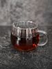 12er Gläser-Set Riffle Cup 400 ml Hitzebeständig Transparent Kaffeeglas Teeglas Bild 4